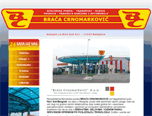 Tablet Screenshot of bracacrnomarkovic.rs